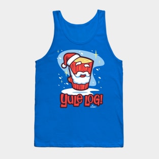 Yule Log by Blammo! Tank Top